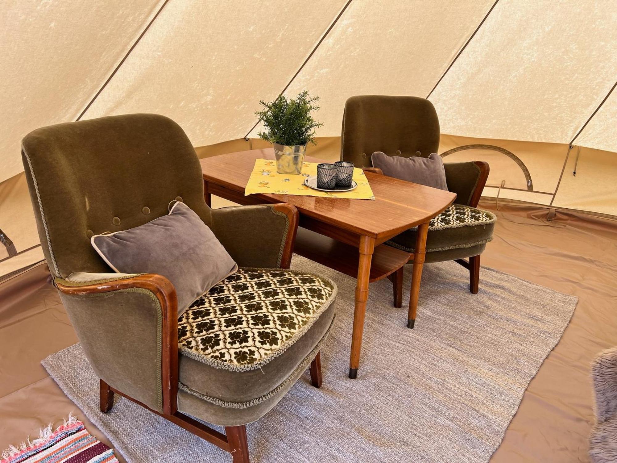 Готель Hommen Gard Glamping Рісер Екстер'єр фото